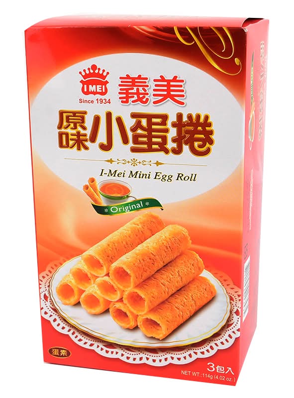 義美小蛋捲-原味 <114g克 x 1 x 1Box盒>
