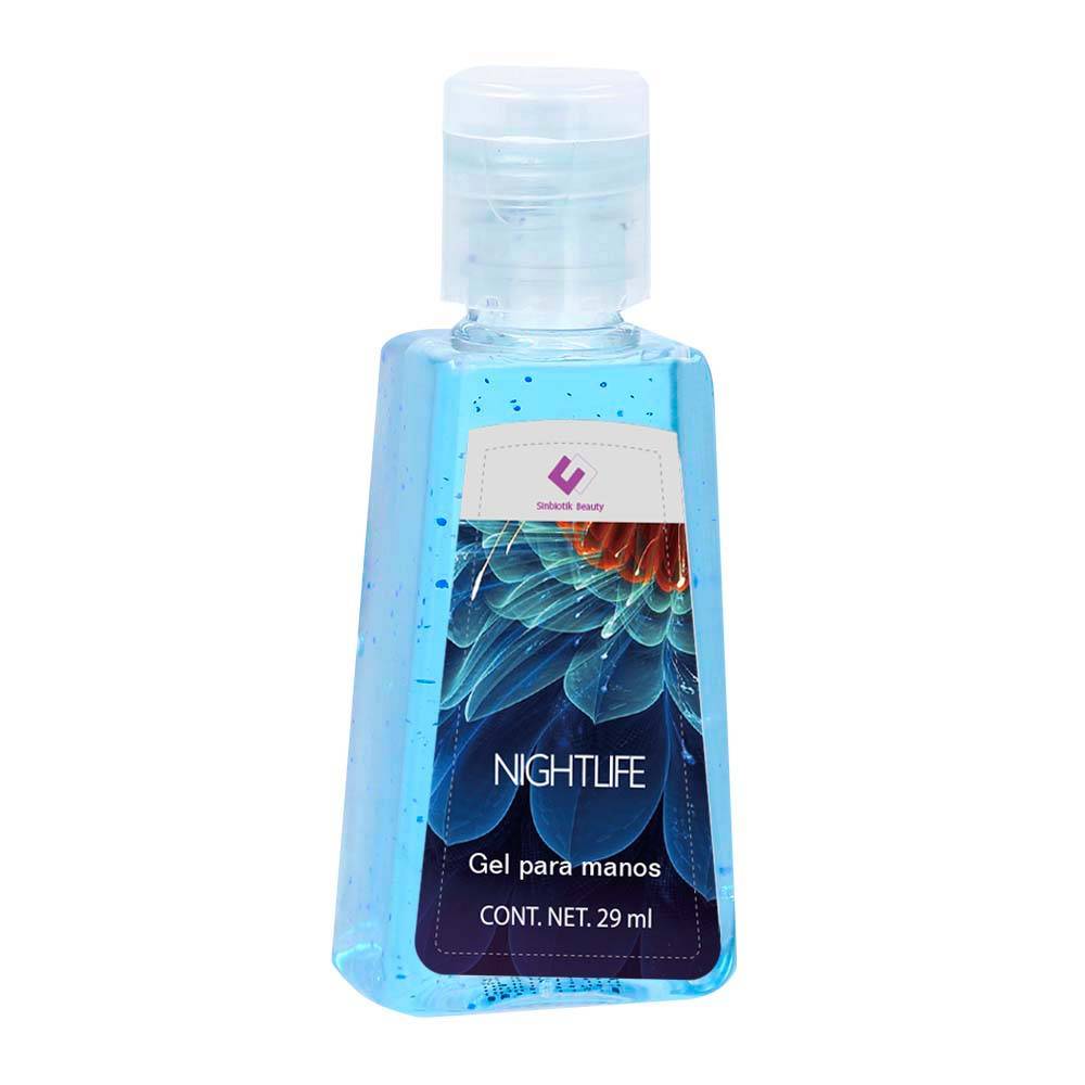 Sinbiotik beauty gel para manos nightlife (botella 29 ml)