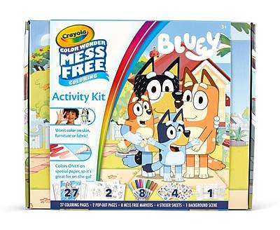 Crayola Color Wonder Bluey Activity Kit (75-7161)