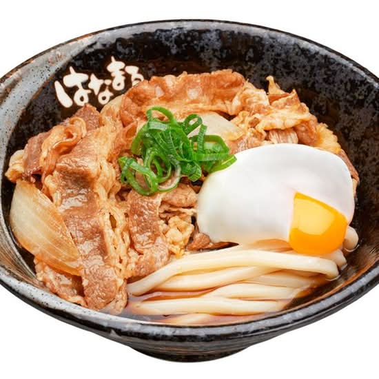 牛肉温玉ぶっかけうどん