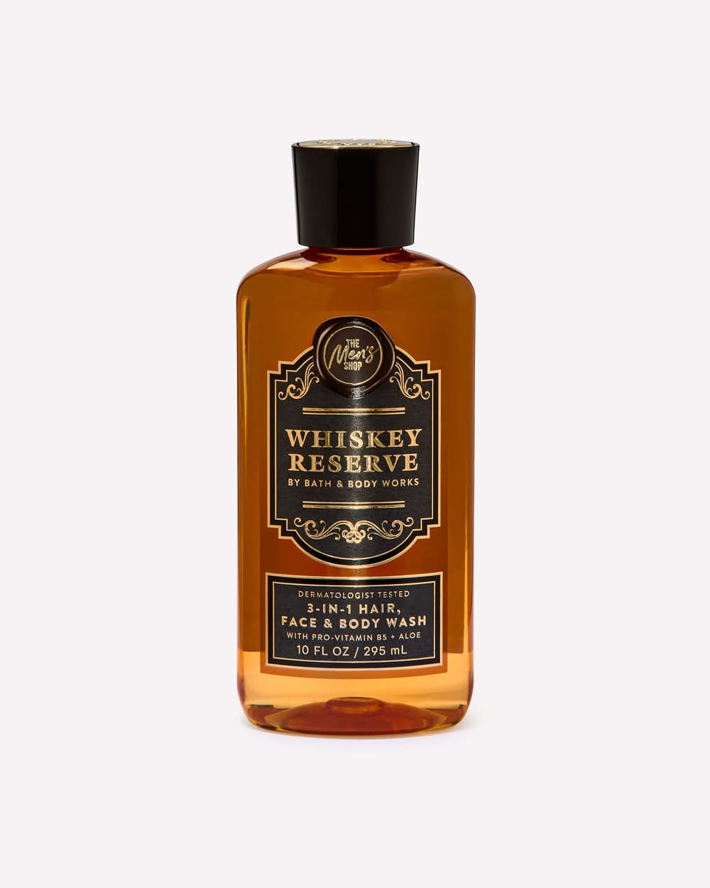 Bath & Body Works 3-In-1 Hair Face & Body Wash, Whiskey Reserve (10 fl oz)