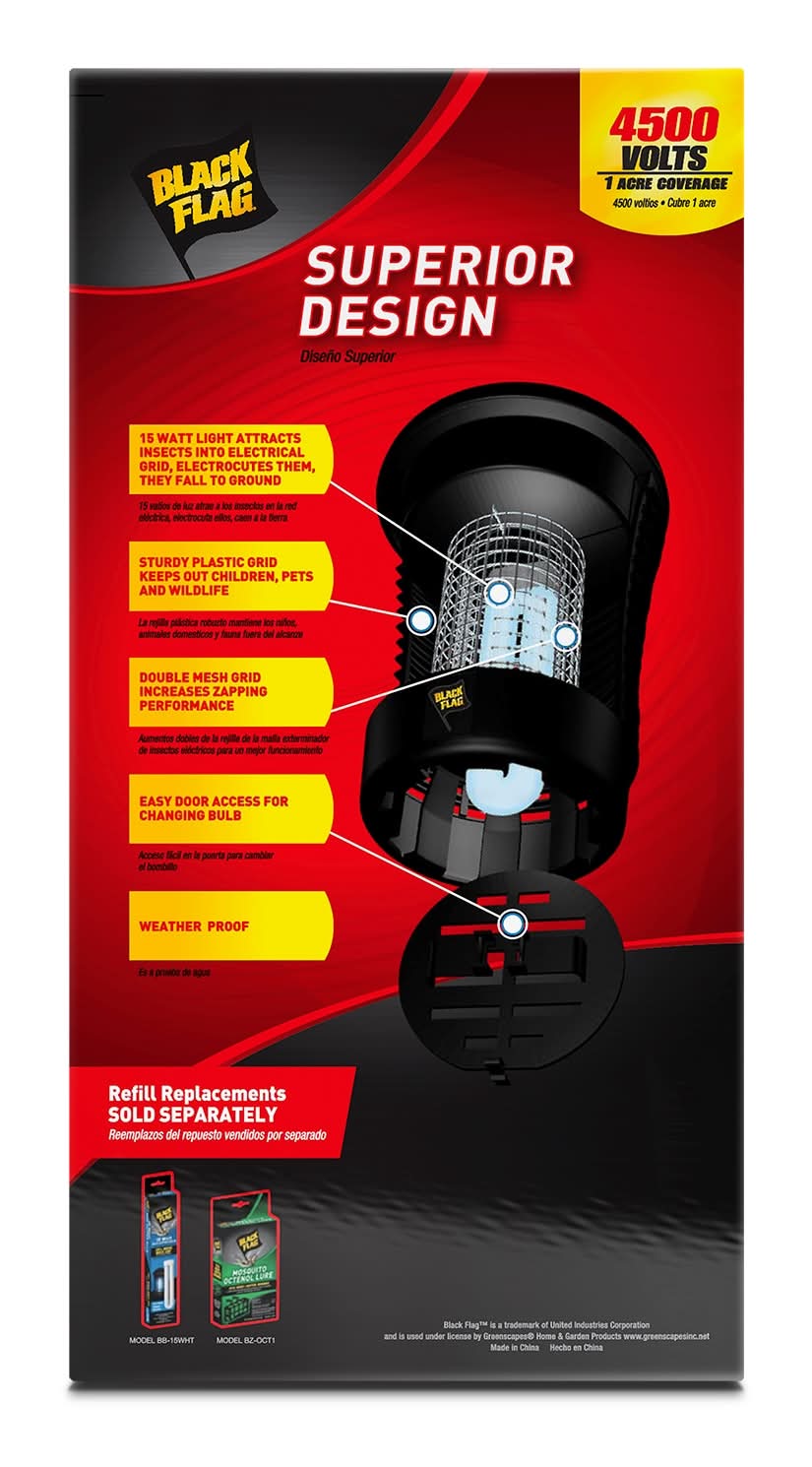 Black Flag Bug Zapper Lantern - Thumbnail 5