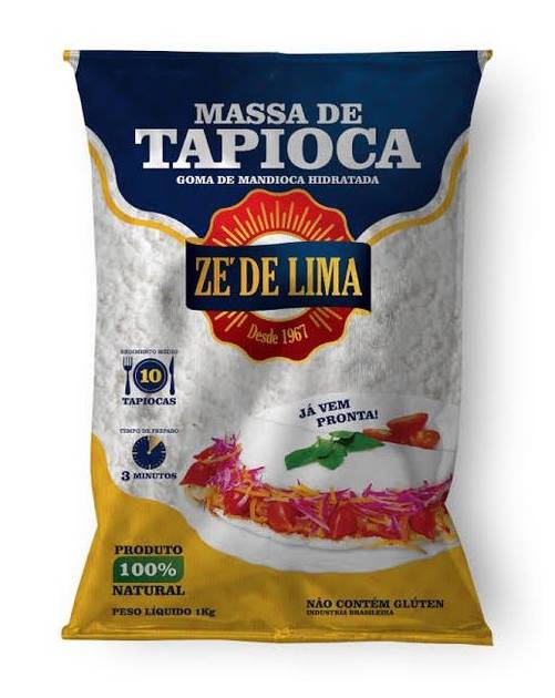 Zé de lima massa de tapioca (1kg)