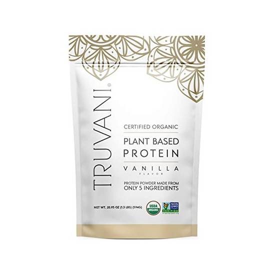 Truvani Vanilla Plant Protein Powder (594g)