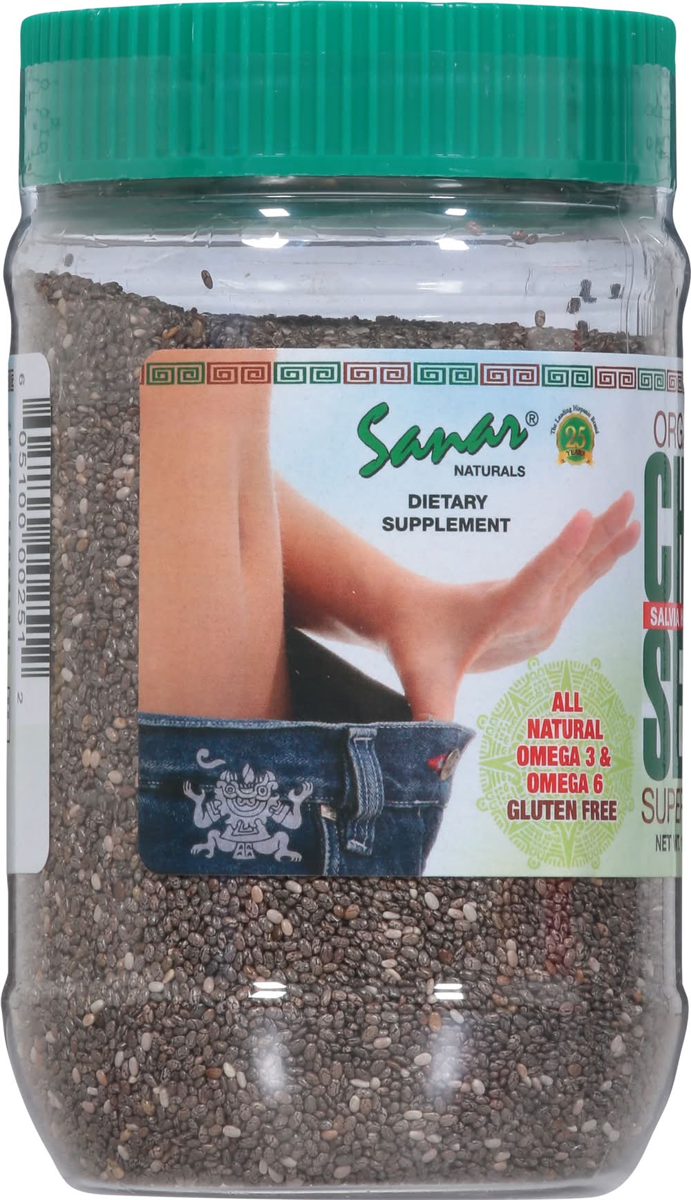 Sanar Naturals Organic Chia Seed (10 oz) | Postmates