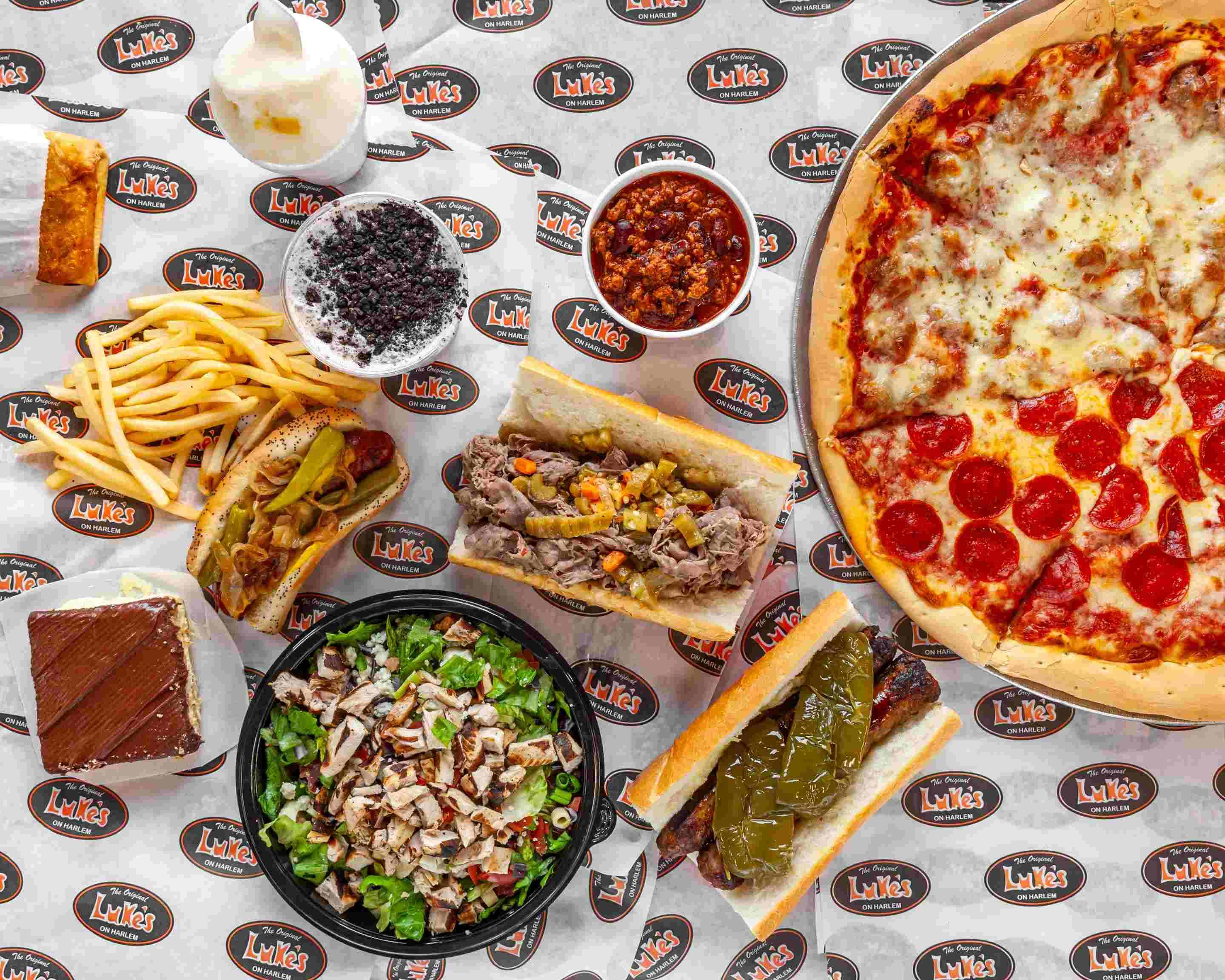 Order Luke's on Harlem, Pizza and Beef Menu Delivery【Menu & Prices