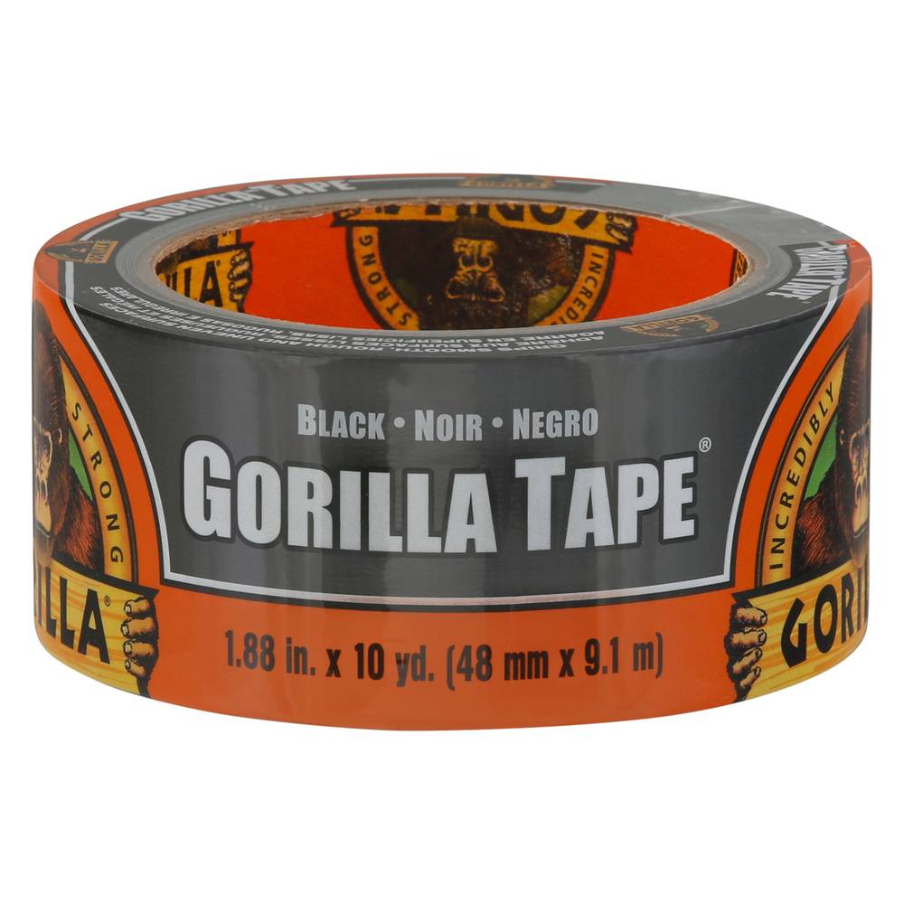 Gorilla Tape Black Tape, 48 mm X 9.1 m