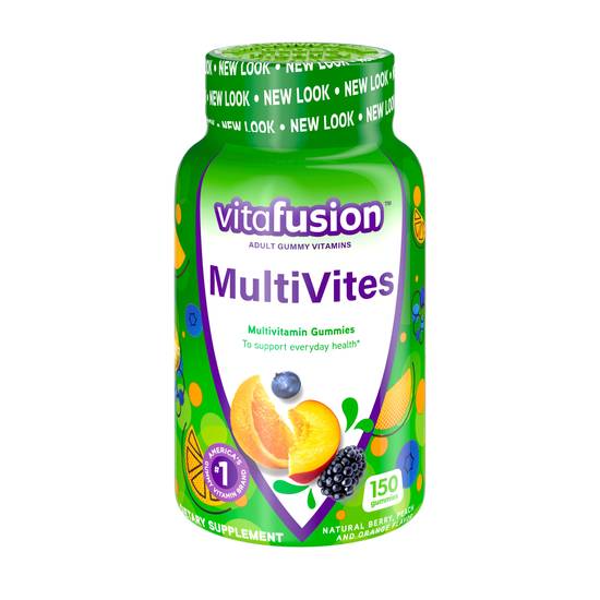 Vitafusion Gummy Vitamins for Adults Assorted Flavors
