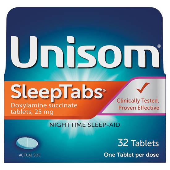 Unisom Sleeptabs Nighttime Sleep-Aid (32 ct)