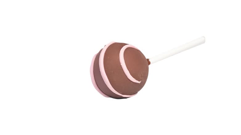 Chocolate Covered Strawberry Cake Pop