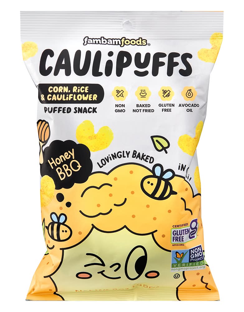 CauliPuffs Puffed Snack, Honey Bbq (4 oz)