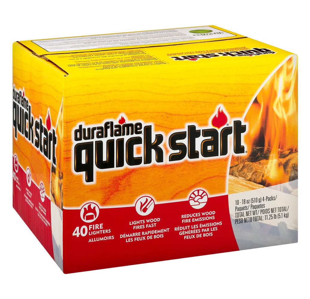 Duraflame Quick Start 1.125-lb Wax Firestarter 40 -Pack