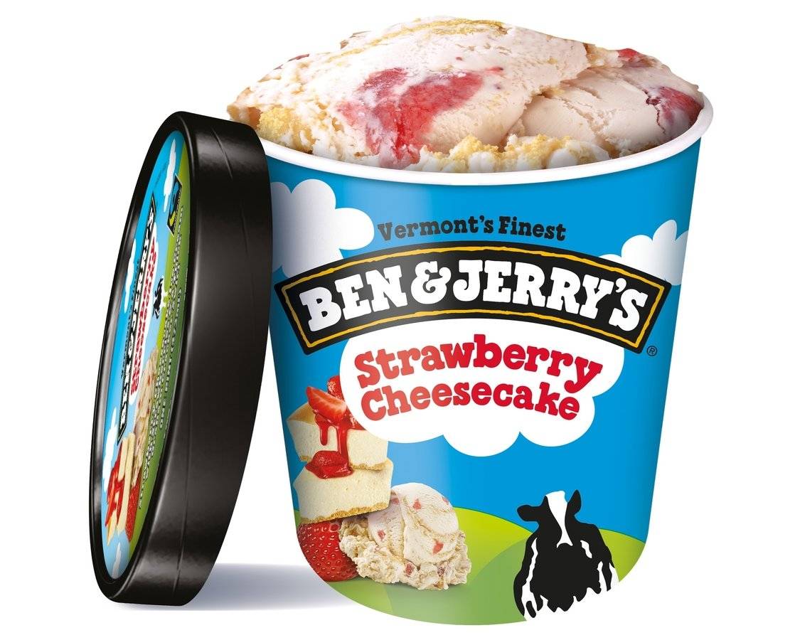 Ben & Jerry's Strawberry Cheesecake