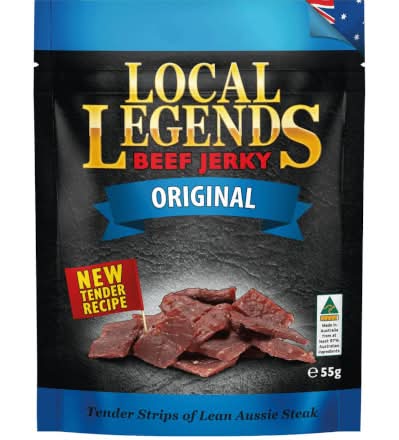 Local Legends Beef Jerky 55G