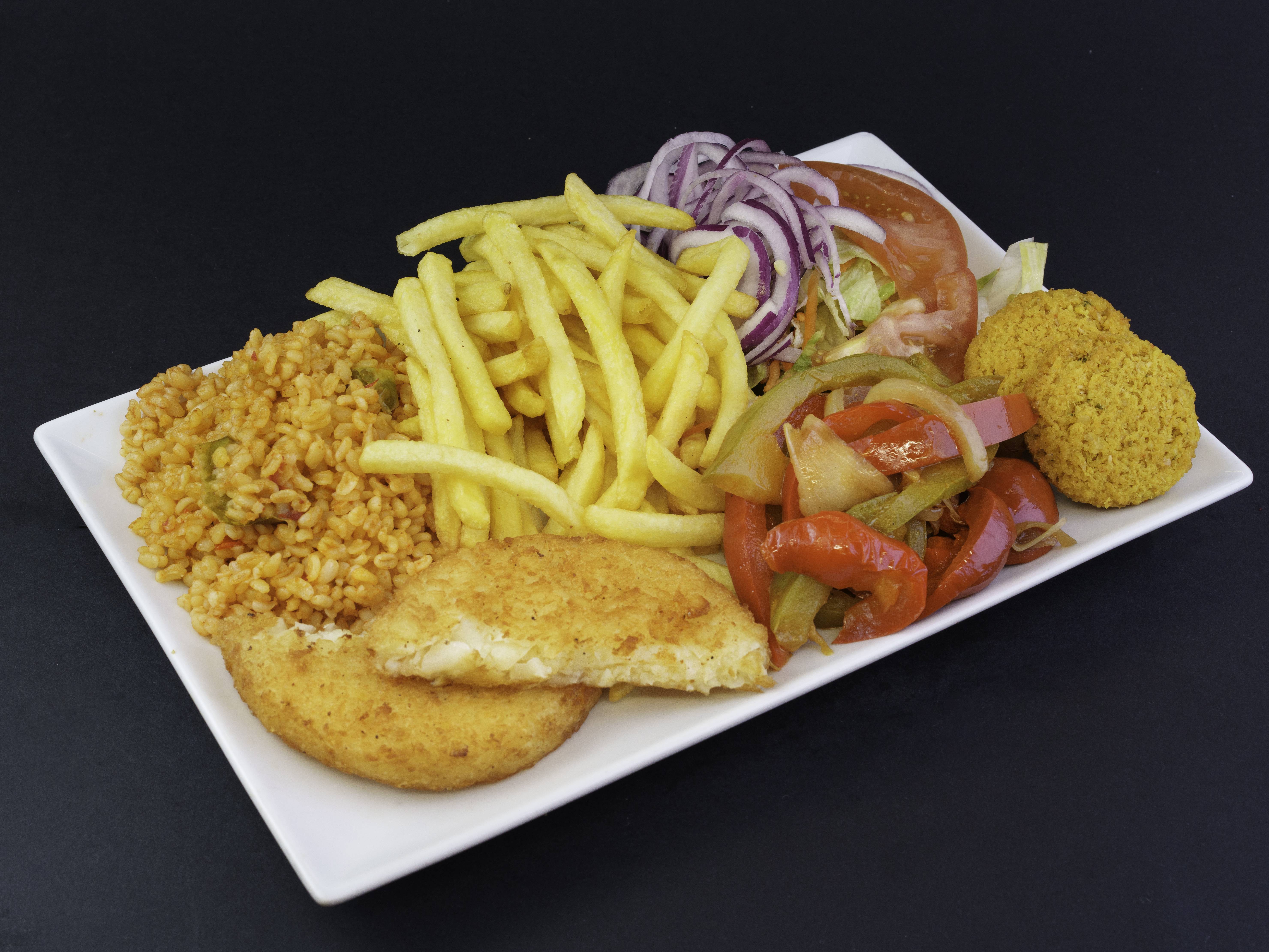 🔥🍛Assiette omelette végétarienne