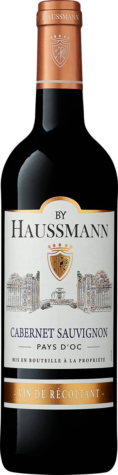 Haussmann - Vin rouge cabernet sauvignon pays d'oc (750ml)