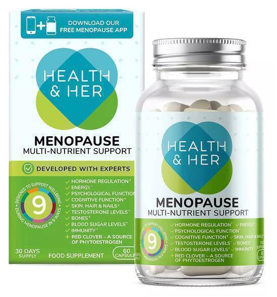 Health & Her Menopause Multi-Nutrient Support Capsules