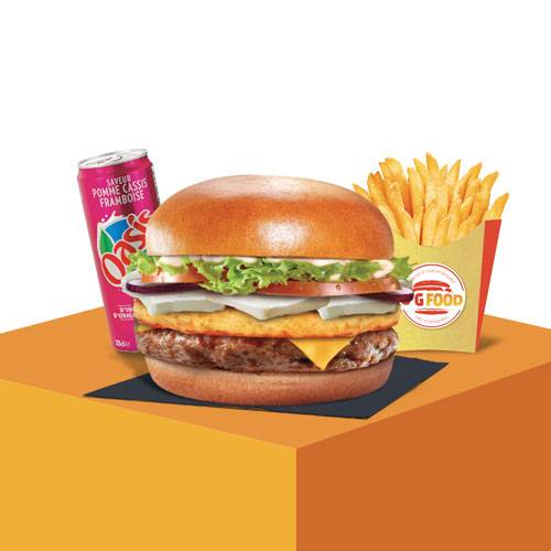 Menu O'french burger