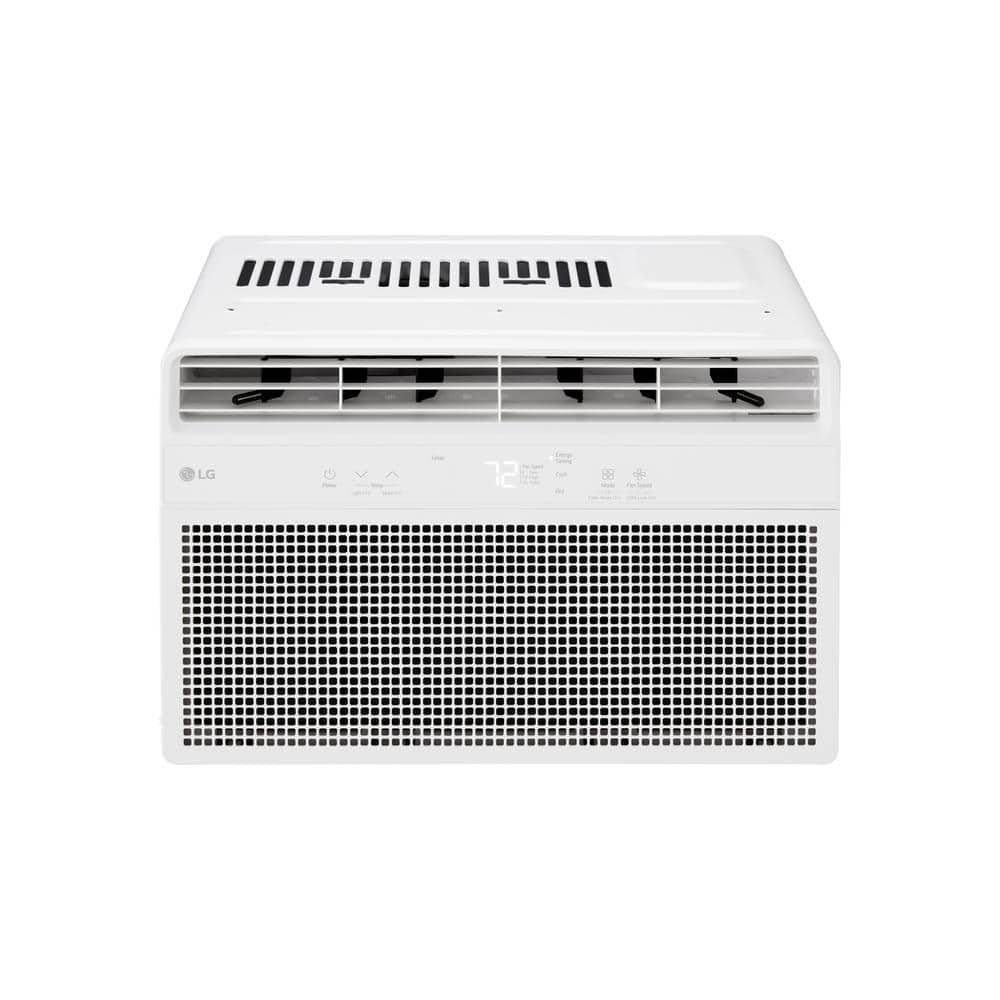 Lg 6,000 Btu 115-Volt Window Air Conditioner Cools 250 Sq. Ft With Remote In White