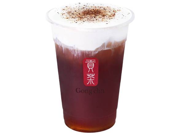 Milk Foam Dirty Brown Sugar Black Tea