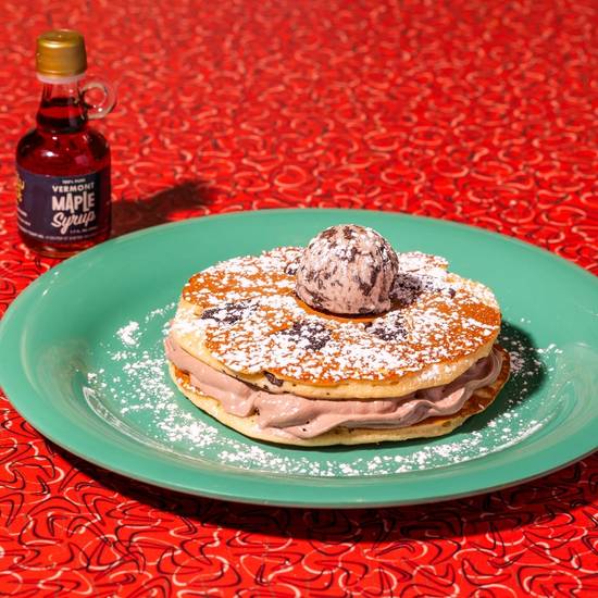 Cookie Monster Pancakes