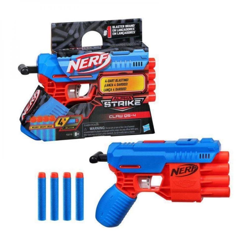 Hasbro lança dardos nerf alpha strike claw (17,10x4,10x20,70cm)