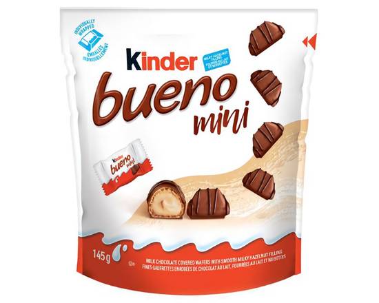 Kinder Bueno · Bueno mini lait/noix - Bueno mini chocolate bites (145 g)