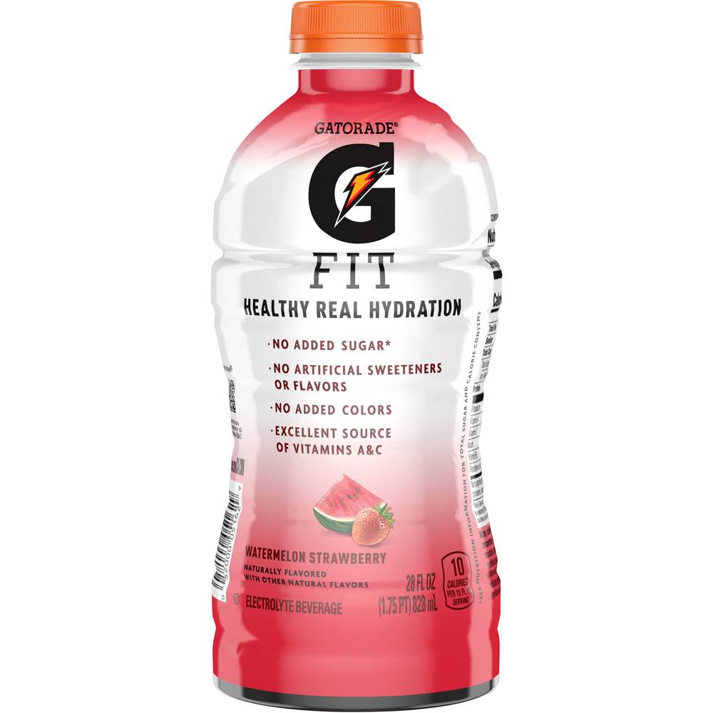Gatorade Fit Thirst Quencher Electrolyte Beverage (28 fl oz) (watermelon-strawberry )