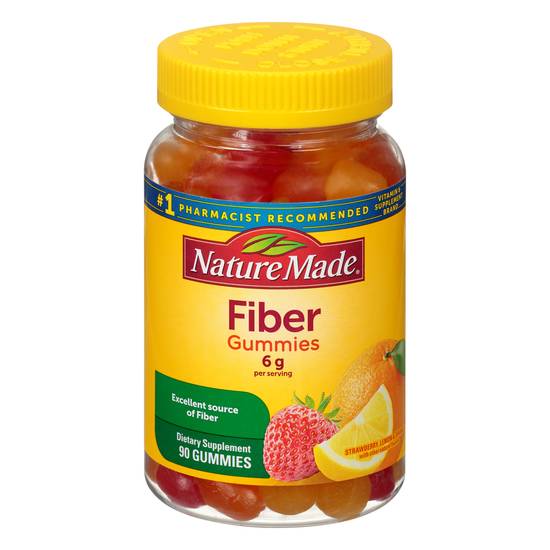 Nature Made Fiber 6 g Assorted Fruit Flavors Supplement