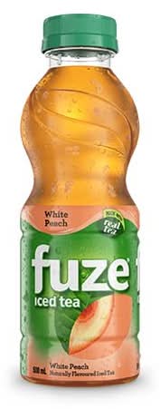 Fuze Iced Tea Made With Real Tea, White Peach (500 ml)