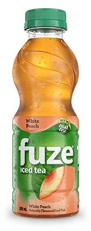 Fuze Iced Tea Made With Real Tea, White Peach (500 ml)