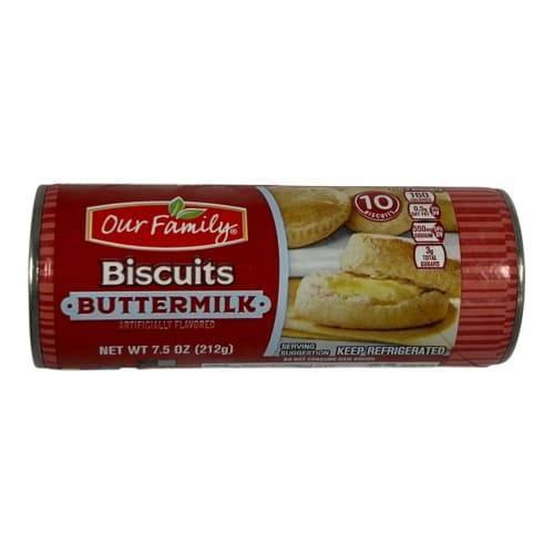 Our Family Buttermilk Biscuits (7.5 oz)