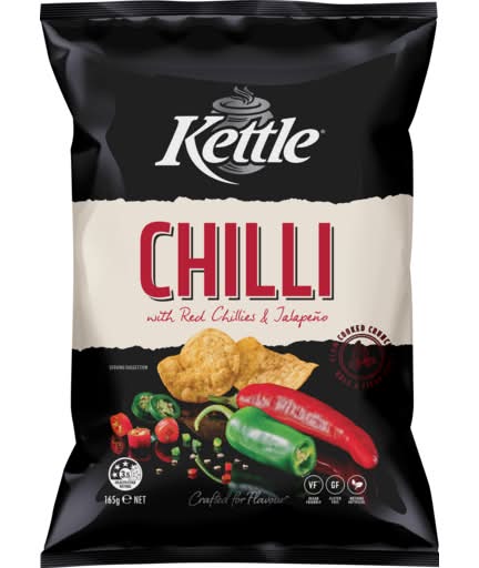 Kettle Potato Chips, Chilli (165g)