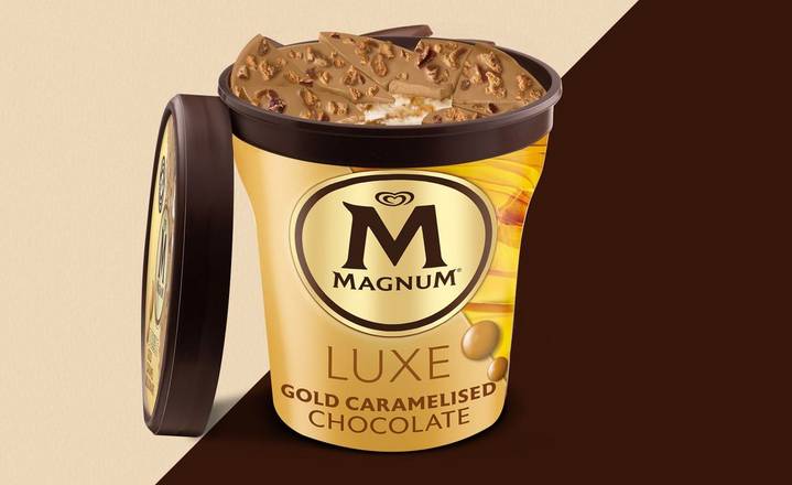 Magnum Luxe Gold Caramel Chocolate Ice Cream 440ml