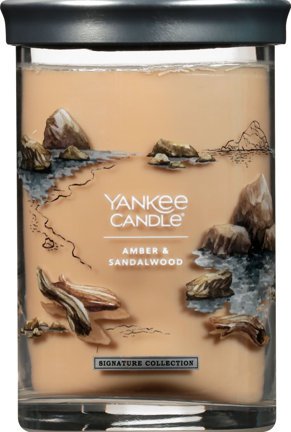 Yankee Candle Signature Collection Amber & Sandalwood Candle (2.3 lbs)