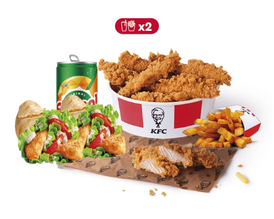 Super Bucket para 2!