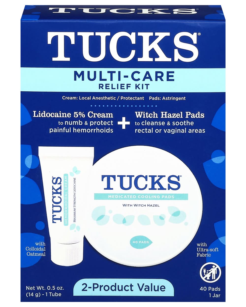 Tucks Multi-Care Hemorrhoid Relief Kit (0.5 oz)