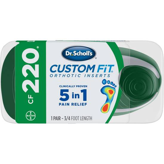 Dr. Scholl's Custom Fit Orthotics CF 220 - 1 pair
