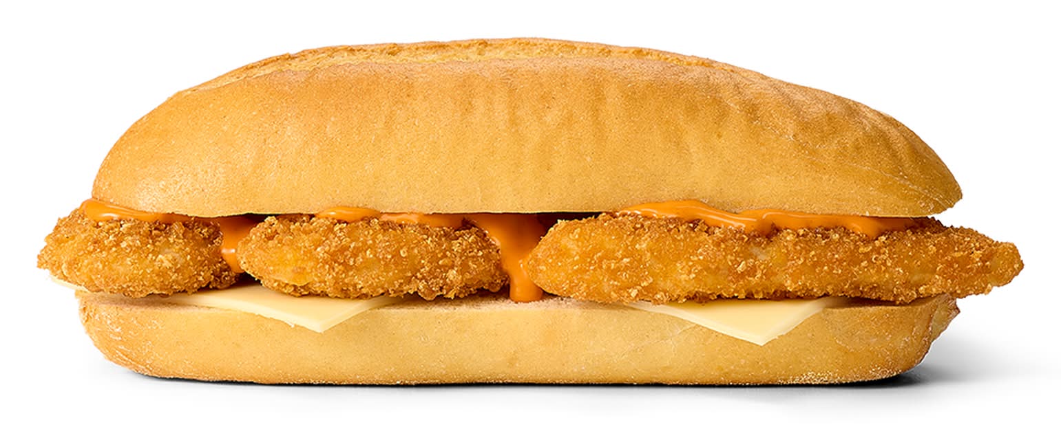 Buffalo Breaded Chicken Strip Hoagie