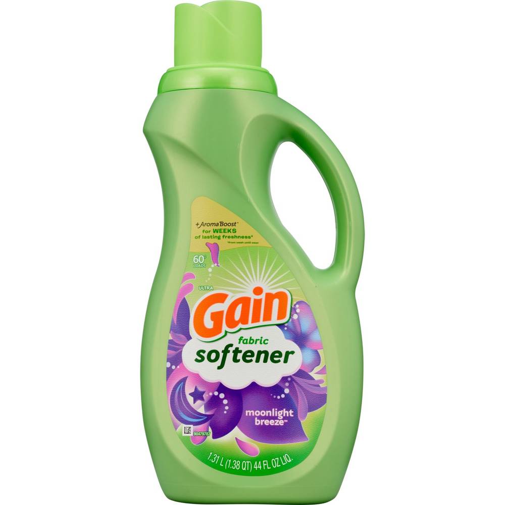 Gain Fabric Softener, Moonlight Breeze Scent, 60 Loads, 51 Oz