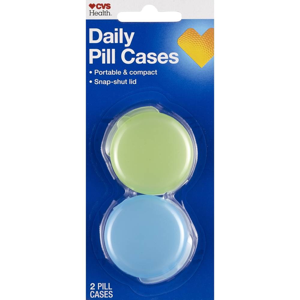 Cvs Health Portable Daily Pill Case