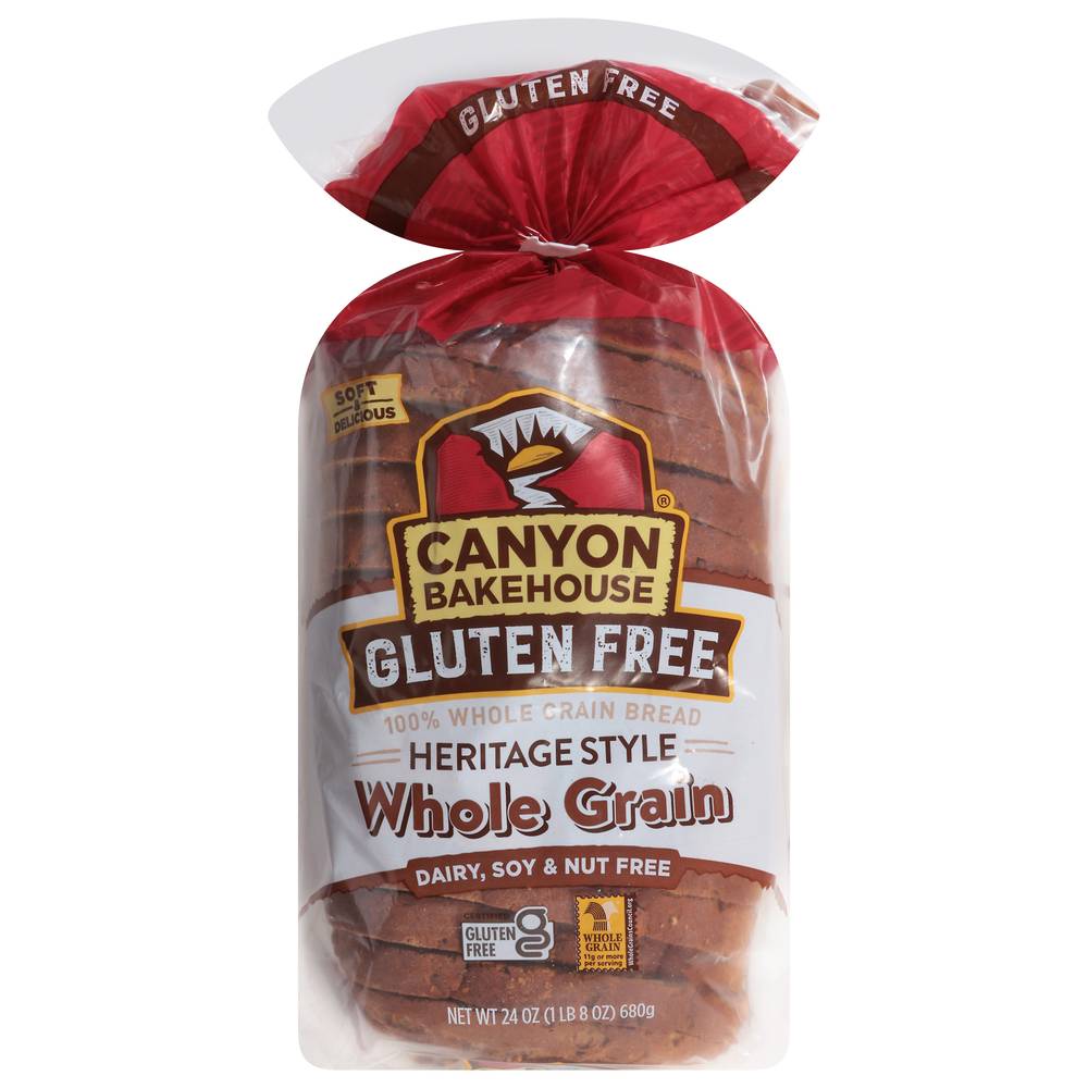 Canyon Bakehouse Heritage Style Whole Grain Gluten Free Bread (24 oz)