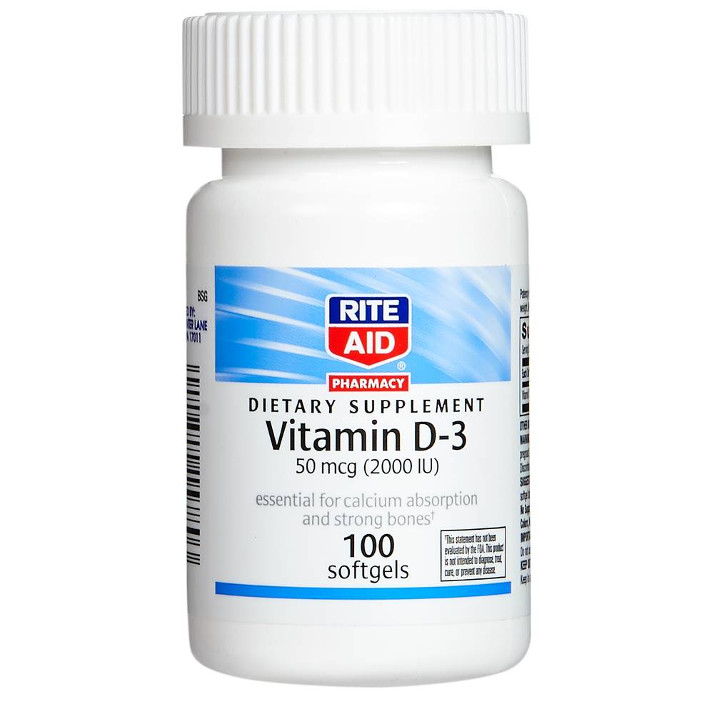 Ra Vit D 50Mcg Sg 100Ct