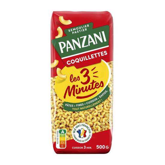 Panzani Coquillettes Cuisson Rapide 500g