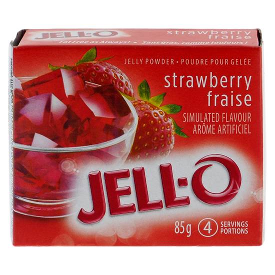Jell-O Strawberry Jelly Powder (85g)