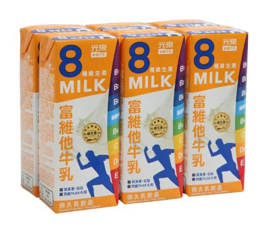 光泉富維他調味乳-冷藏 | 200 ML 6 入 #18012875