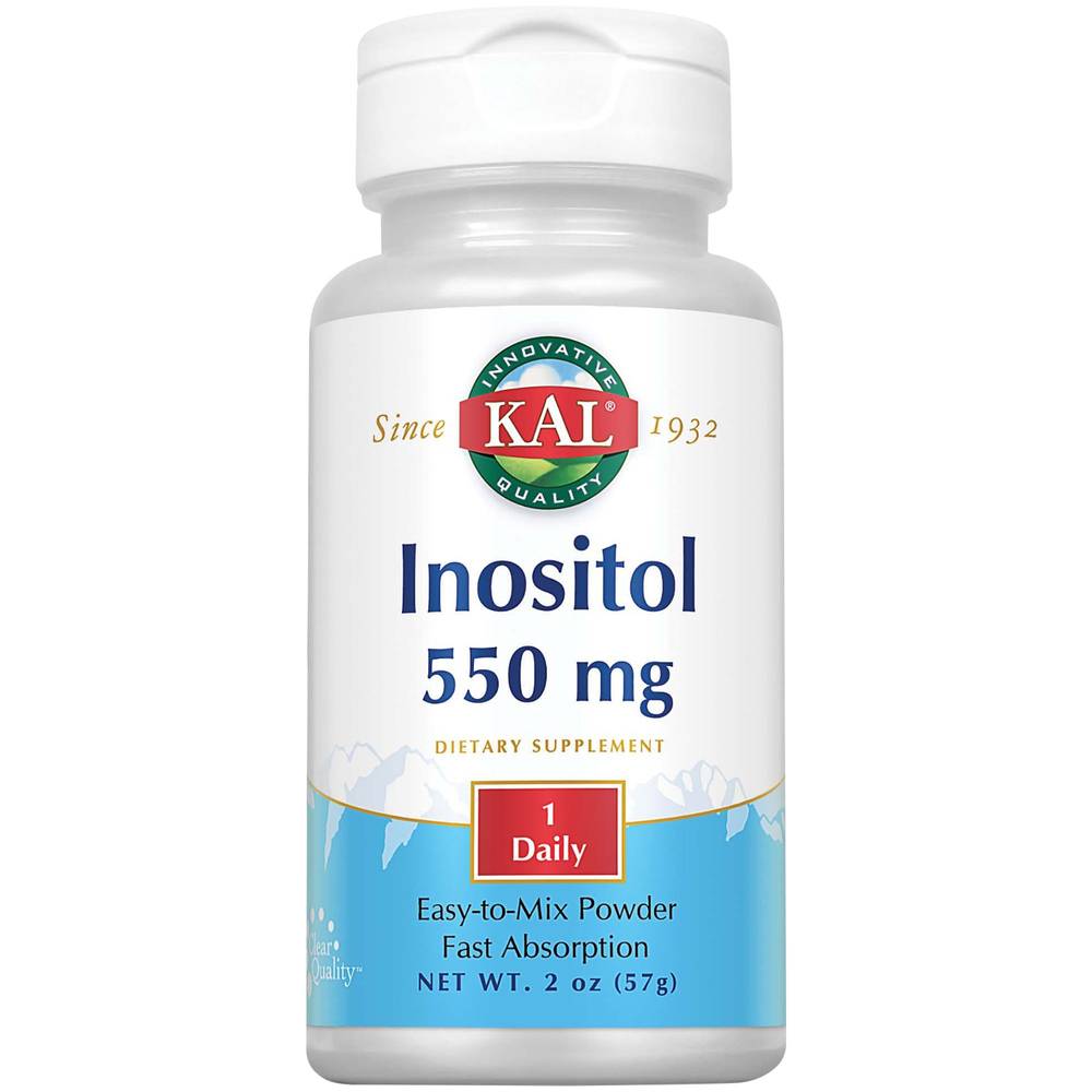 Inositol Powder - Fast Absorption - 550 Mg (100 Servings)
