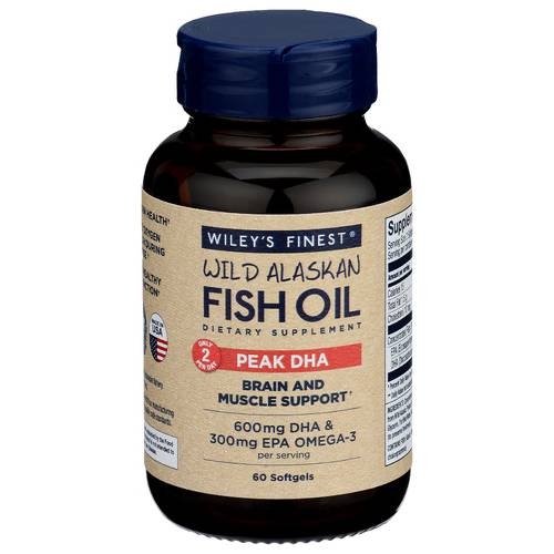 Wiley's Finest Peak DHA Fish Oil