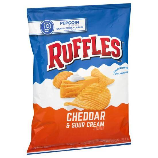 Ruffles Cheddar & Sour Cream Chips (2.5 oz)