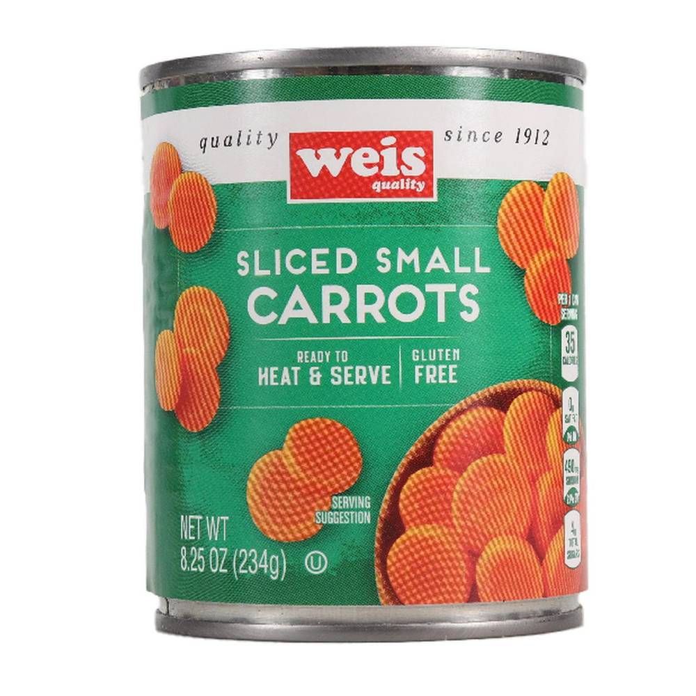 Weis Quality Sliced Carrots